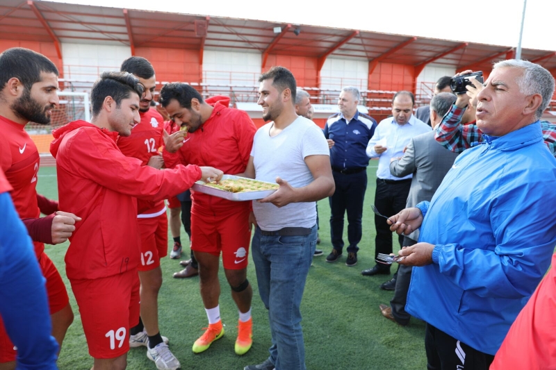 BAŞKAN ÇİFTÇİ; SPORCUYA HER ZAMAN DESTEK VERECEĞİZ