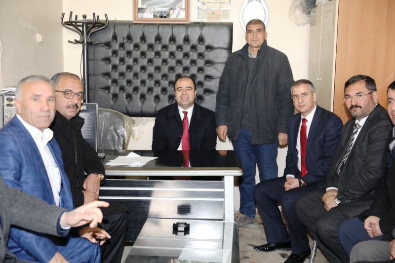 BAŞKAN ÇİFTÇİ SURUÇ'TA STK´LARLA BULUŞTU