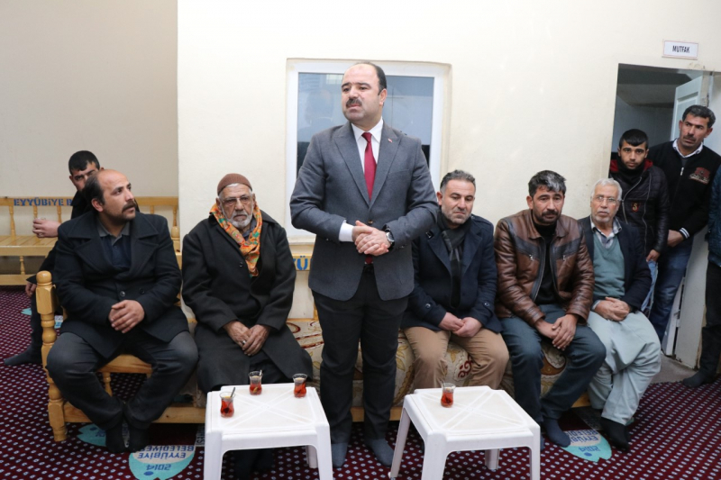 BAŞKAN ÇİFTÇİ, TOPDAĞI MAHALLESİ'NDEKİ VATANDAŞLARLA BİR ARAYA GELDİ