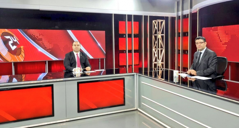  BAŞKAN ÇİFTÇİ, TV 24'TE ŞANLIURFA'YI ANLATTI