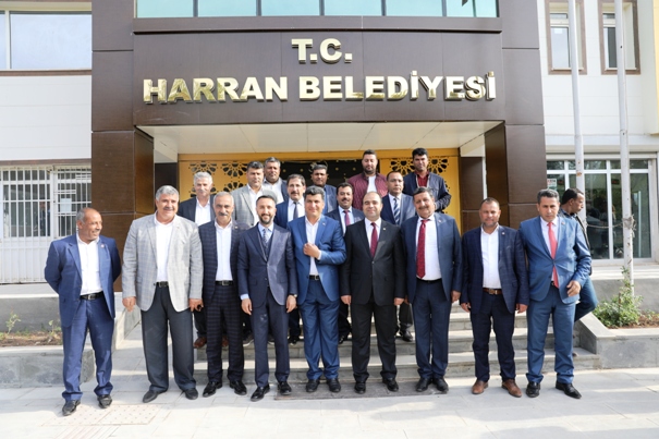  BAŞKAN ÇİFTÇİ'DEN HARRANLILARA TEŞEKKÜR ZİYARETİ