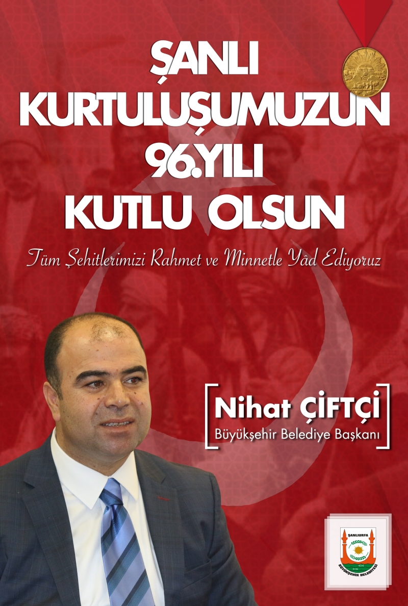 BAŞKAN ÇİFTÇİ'DEN KURTULUŞ MESAJI