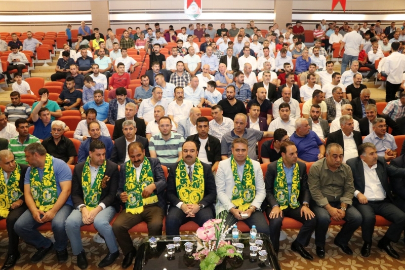 BAŞKAN ÇİFTÇİ'DEN ŞANLIURFASPOR YÖNETİMİNE TEBRİK