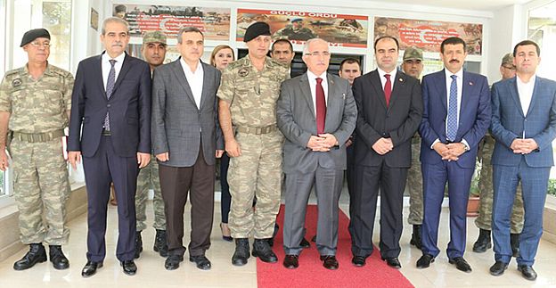 BAŞKAN ÇİFTÇİ´DEN TUĞGENERAL GÜZELLER´E ZİYARET