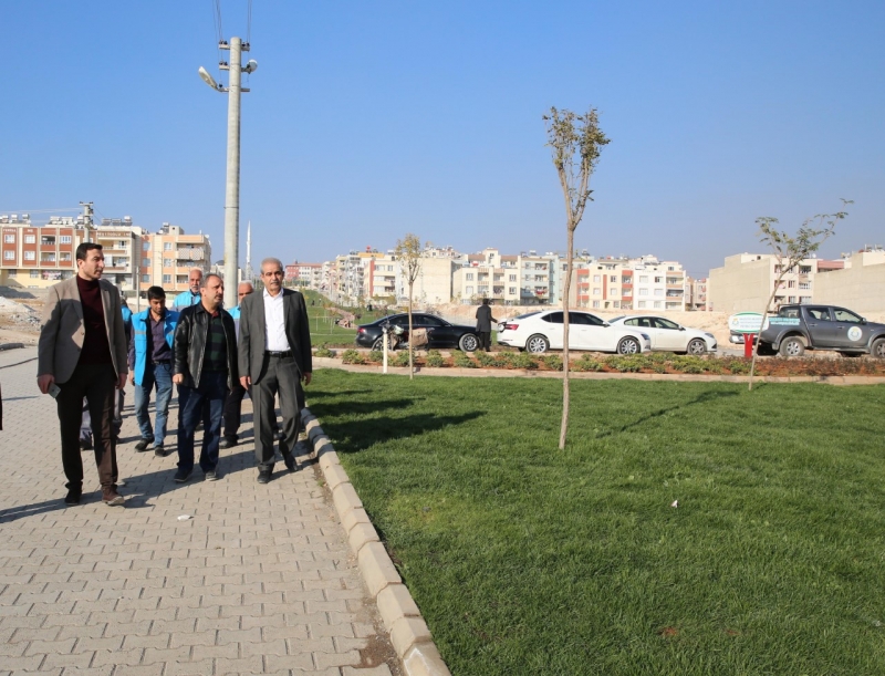BAŞKAN DEMİRKOL, DEVTEŞTİ’NDE PARK VE YOL ÇALIŞMALARINI İNCELEDİ