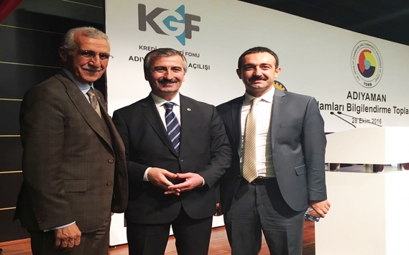 BAŞKAN DEMİRKOL VE MUSTAFA TAŞ, KOSGEB BAŞKANI İLE GÖRÜŞTÜ