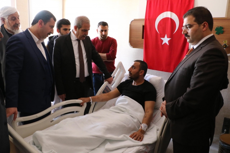 BAŞKAN DEMİRKOL’DAN AFRİN GAZİSİ TOKMAK’A ZİYARET