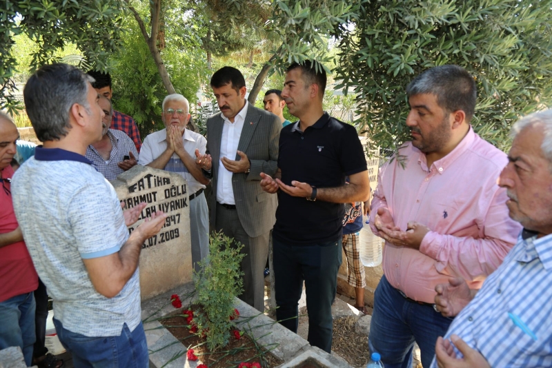 BAŞKAN EKİNCİ ABDULLAH UYANIK’I UNUTMADI