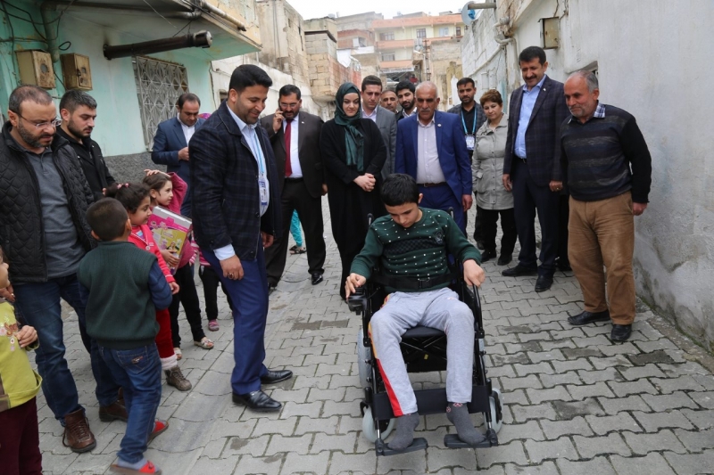 BAŞKAN EKİNCİ EV ZİYARETLERİNE DEVAM EDİYOR