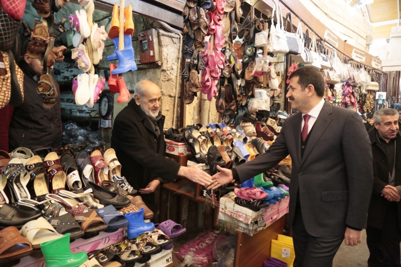 BAŞKAN EKİNCİ “EVET” İÇİN SAHADA