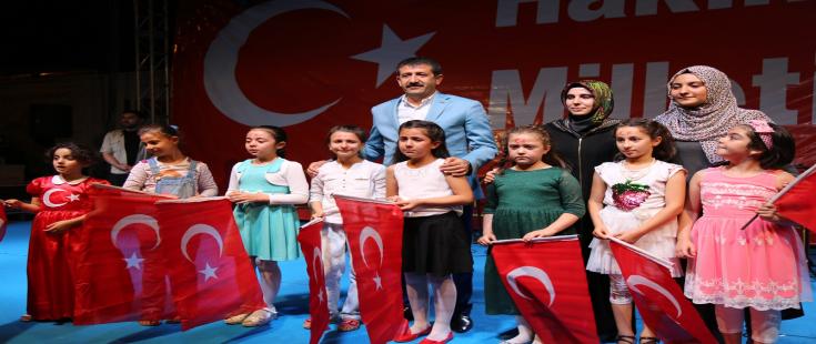 BAŞKAN EKİNCİ, ŞANLIURFA’LILARA TEŞEKKÜR ETTİ