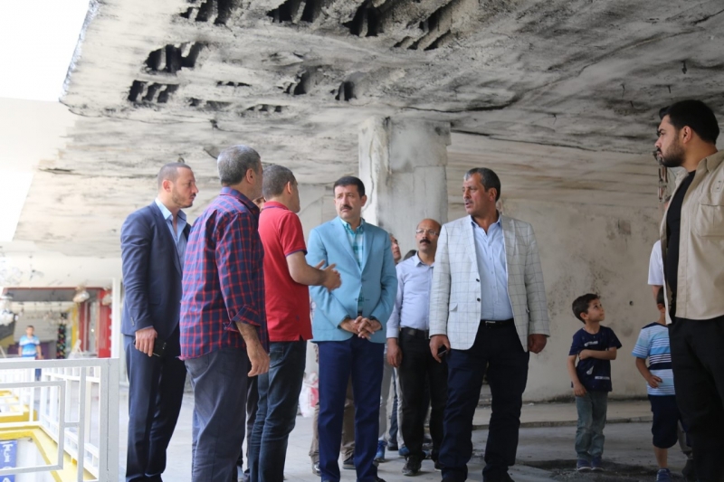 BAŞKAN EKİNCİ’DEN PASAJ ESNAFINA BÜYÜK DESTEK
