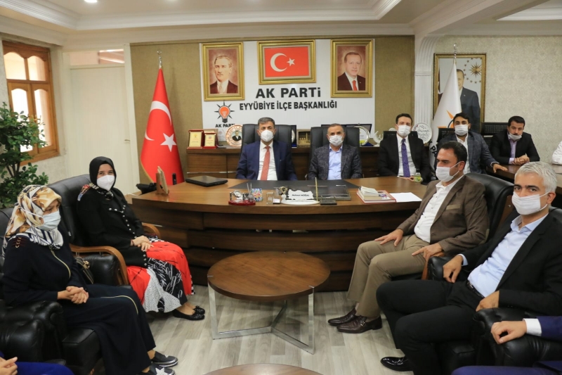 Başkan Kırıkçı Eyyübiye Teşkilatı ile Buluştu