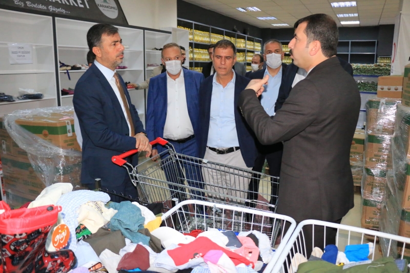 Başkan Kırıkçı ve Teşkilatından Karaköprü’ye Çıkarma