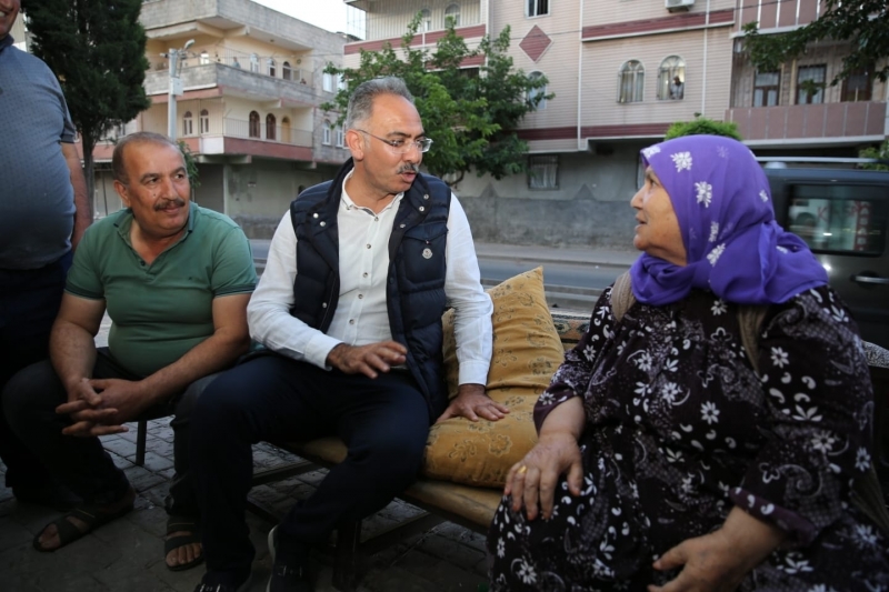 Başkan Kuş, Gece Gündüz Sahada