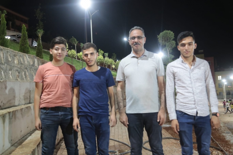 BAŞKAN KUŞ, GECE GÜNDÜZ SAHADA.