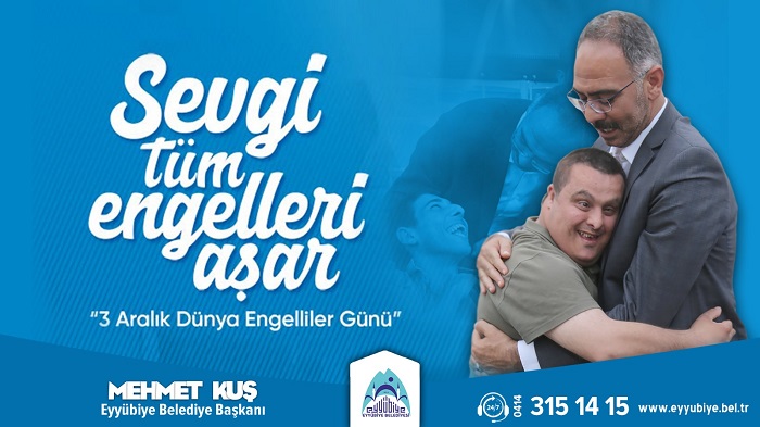 Başkan Kuş’tan 3 Aralık Dünya Engelliler Günü Mesajı