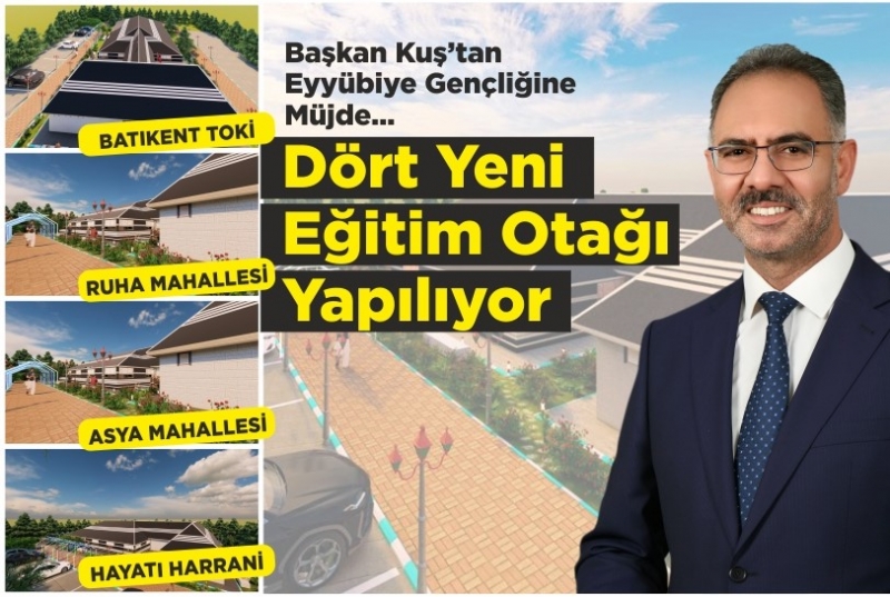 Başkan Kuş’tan Eyyübiye Gençliğine Dört Büyük Müjde
