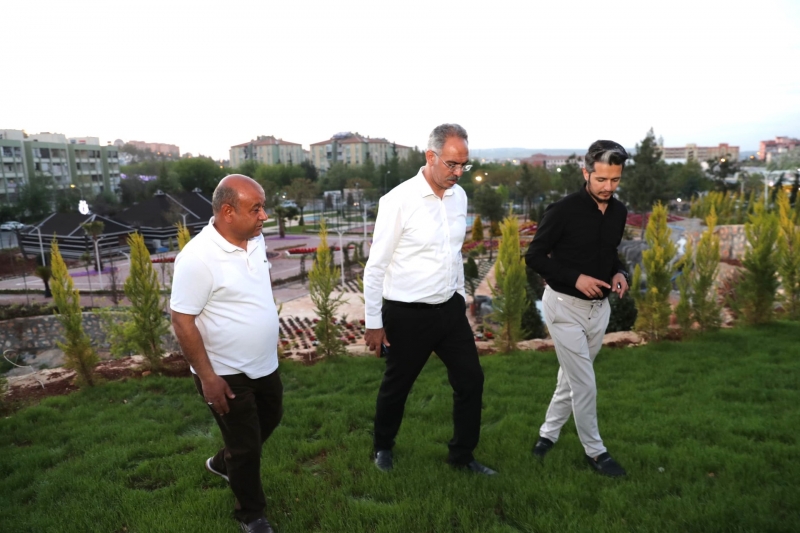 Başkan Mehmet Kuş Batıkent TOKİ Tematik Parkı’nı İnceledi