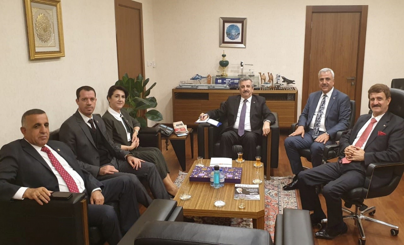 BAŞKAN PELTEK, BAKAN YARDIMCISI BÜYÜKDEDE’DEN DESTEK İSTEDİ