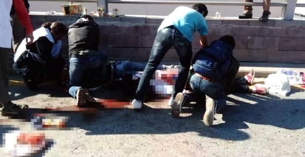 Başkent Ankara'daki Patlamayla İlgili Canlı Bomba İddiası Çok Sayıde  ölü ve Yaralı var