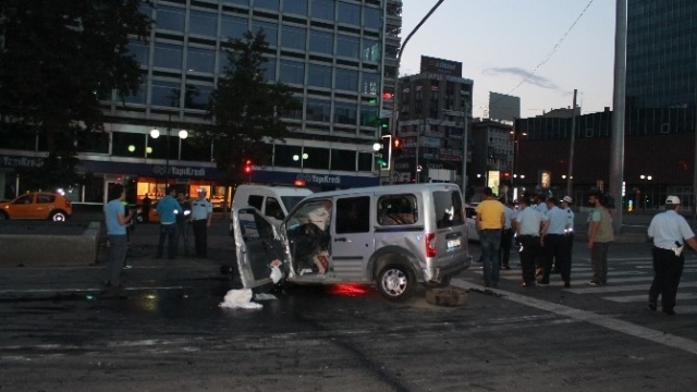 Başkentte Trafik Kazası: 1 Ölü