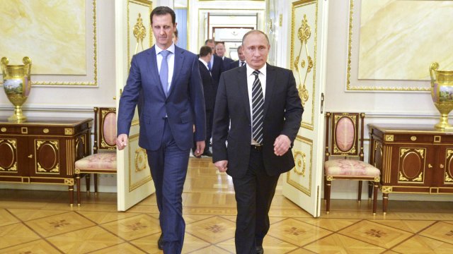 Beşar Esad'ı İran Ziyaretinde Rus Jetleri Koruyacak