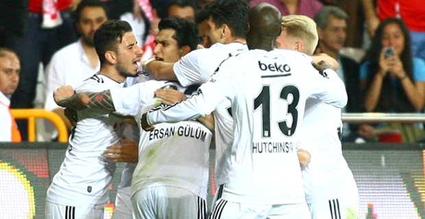 Beşiktaş, Antalyaspor'u 5-1 Yendi