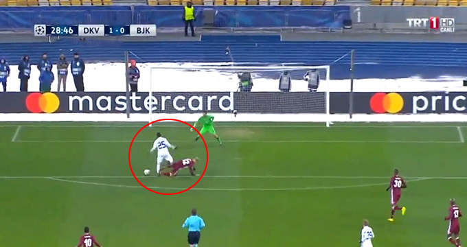 Beşiktaş, Dinamo Kiev'e 6-0 Mağlup Oldu