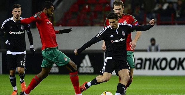 Beşiktaş, Lokomotiv Moskova ile 1-1 Berabere Kaldı