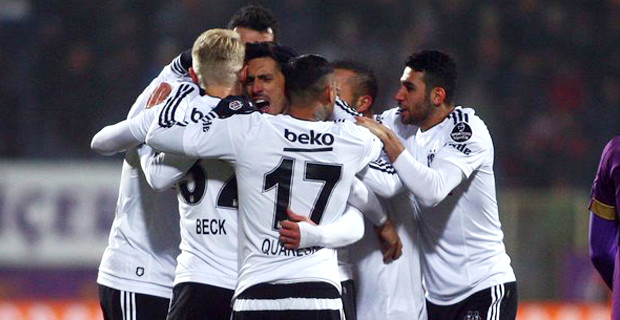Beşiktaş Osmanlıspor'u 3-2 Yendiler