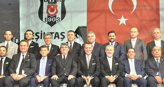 Beşiktaş'ta Yeni Yönetim Kurulu İçin Mazbata Töreni Yapıldı
