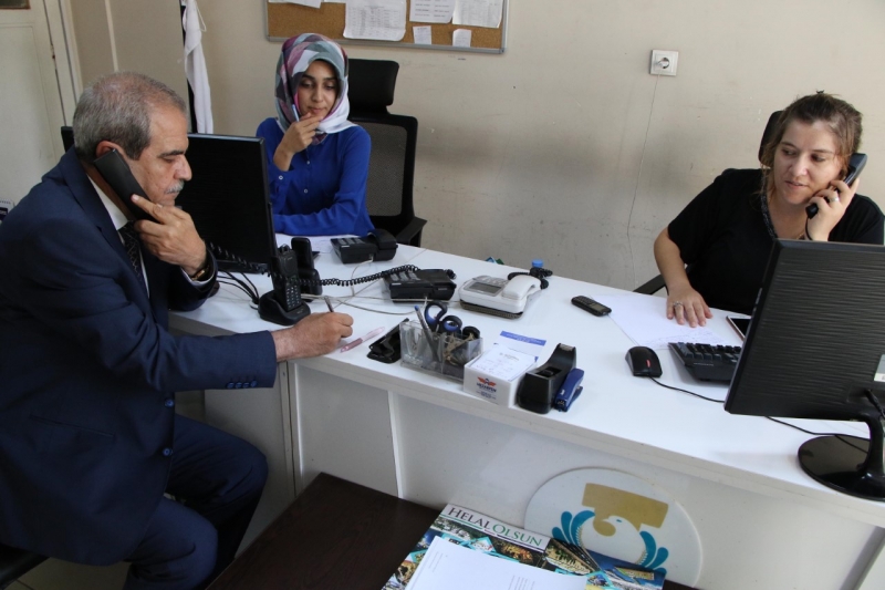 BEYAZ MASAYI ARAYANLAR, BAŞKAN DEMİRKOL İLE GÖRÜŞTÜ