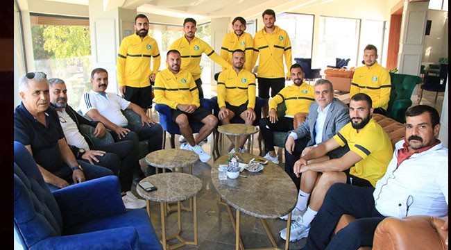 Beyazgül'den Şanlıurfaspor'a destek ziyareti