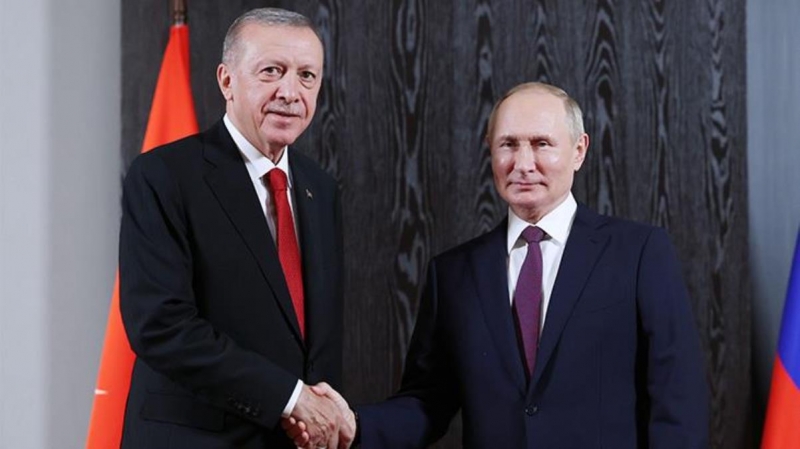 Cumhurbaşkanı Erdoğan'ın Rusya lideri Putin ile görüşmesi sonra erdi! İşte görüşme sonrası ilk mesajlar...