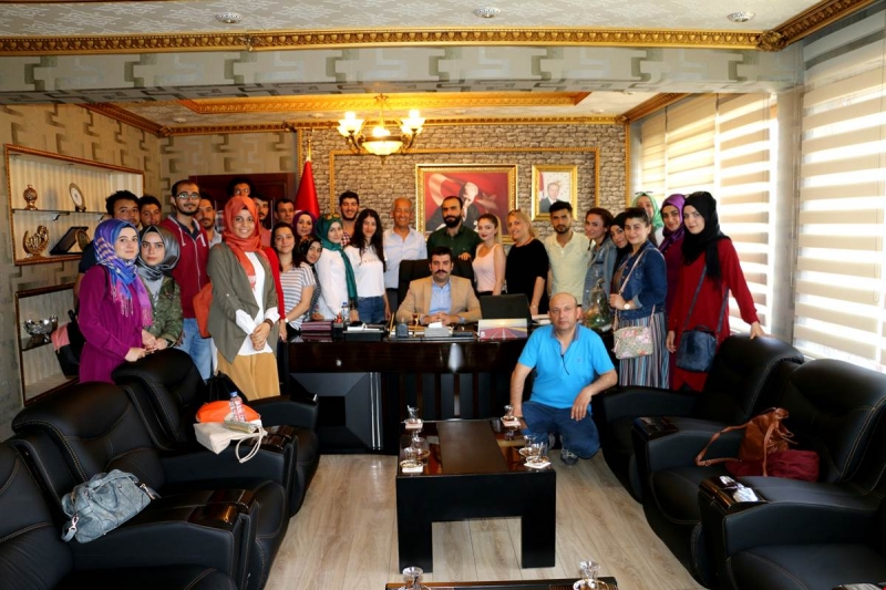 Harran Üniversitesinden Prof. Dr. Mehmet Ali Çullu ve Öğrencileri