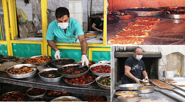 Şanlıurfa'da,Taş fırınlarda pişen lezzetler ramazan sofralarında