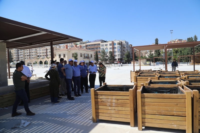RABİA MEYDANI AÇILIŞA HAZIRLANIYOR